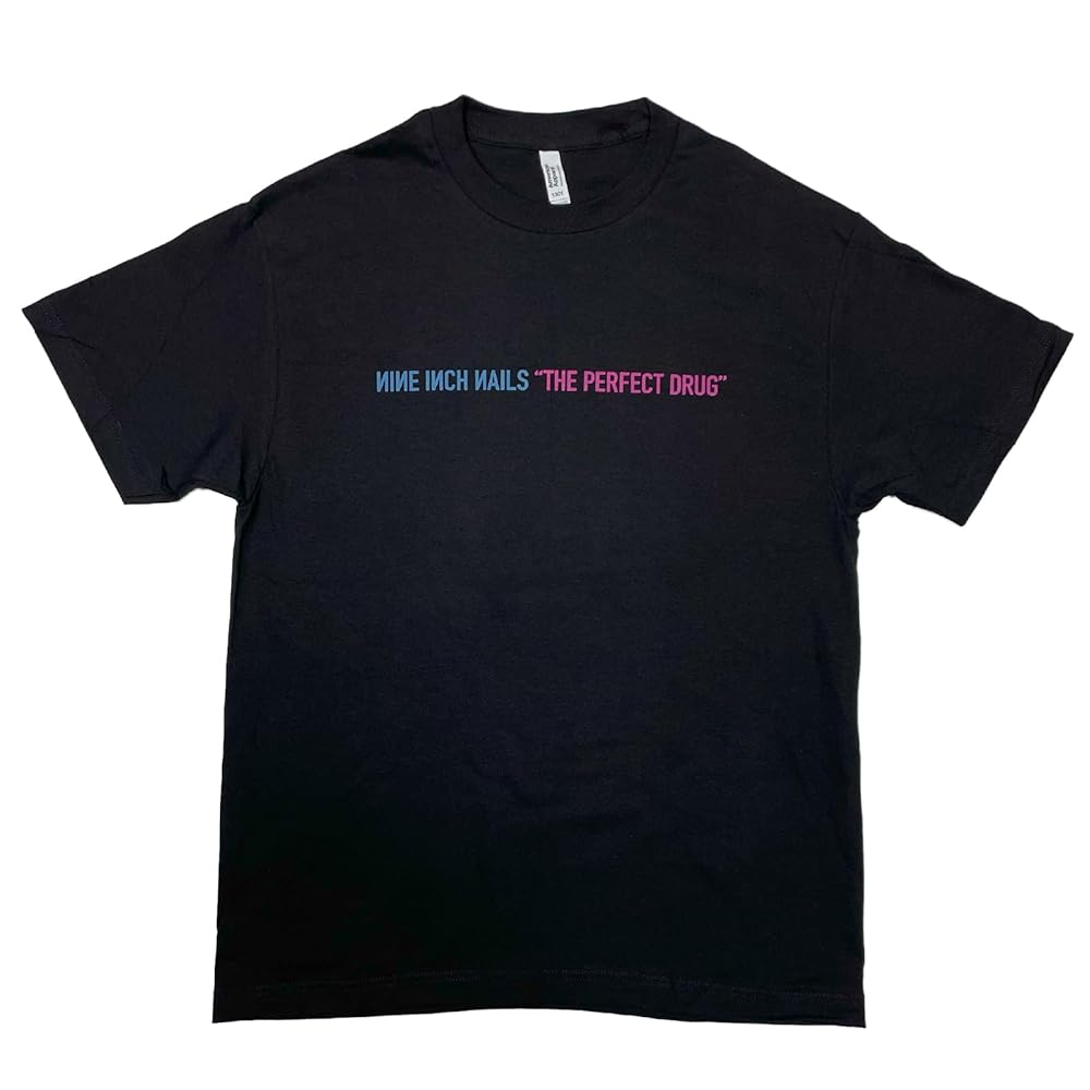 マイナス ナインインチネイルズ オマージュ Tシャツ 黒 サイズL マイナス ナインインチネイルズ オマージュ Tシャツ 黒 サイズL
